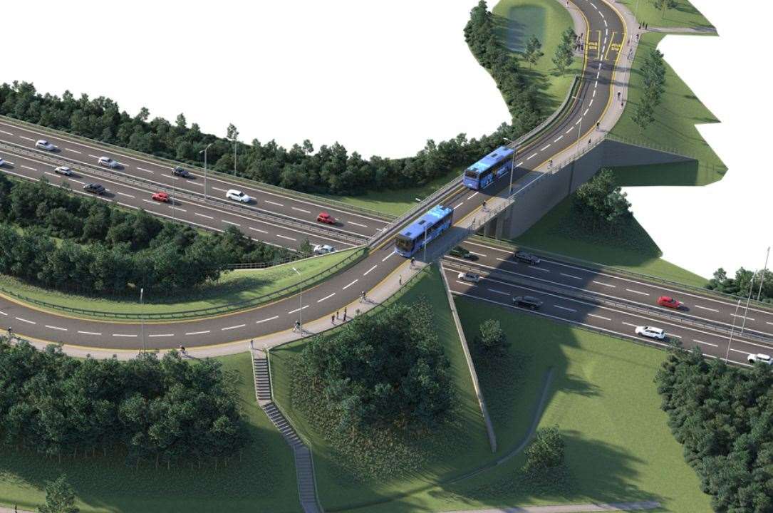 How the Dover Fastrack scheme is set to look. Picture: Dover District Council