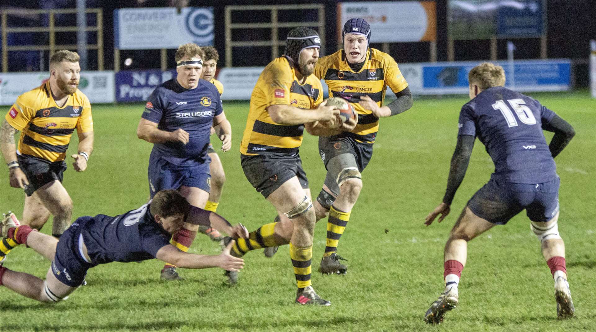 Canterbury's Sam Churchyard leaves Westcliff trailing Picture: Phillipa Hilton