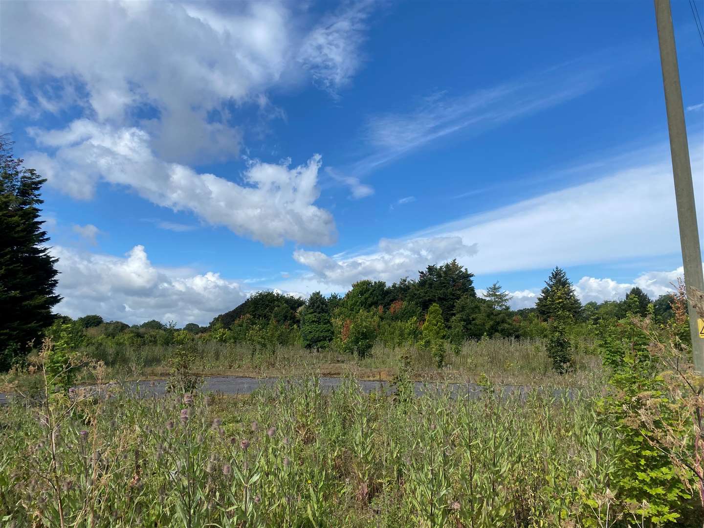 Land which formerly hosted the Wyevale Garden Centre in London Road, Norton is up for sale