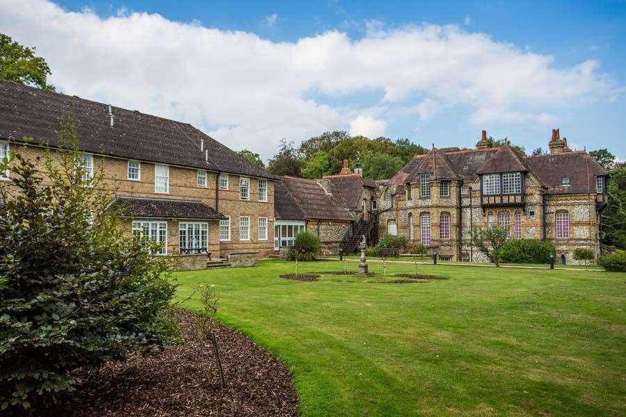 The former Fawkham Manor Hospital. Stock picture