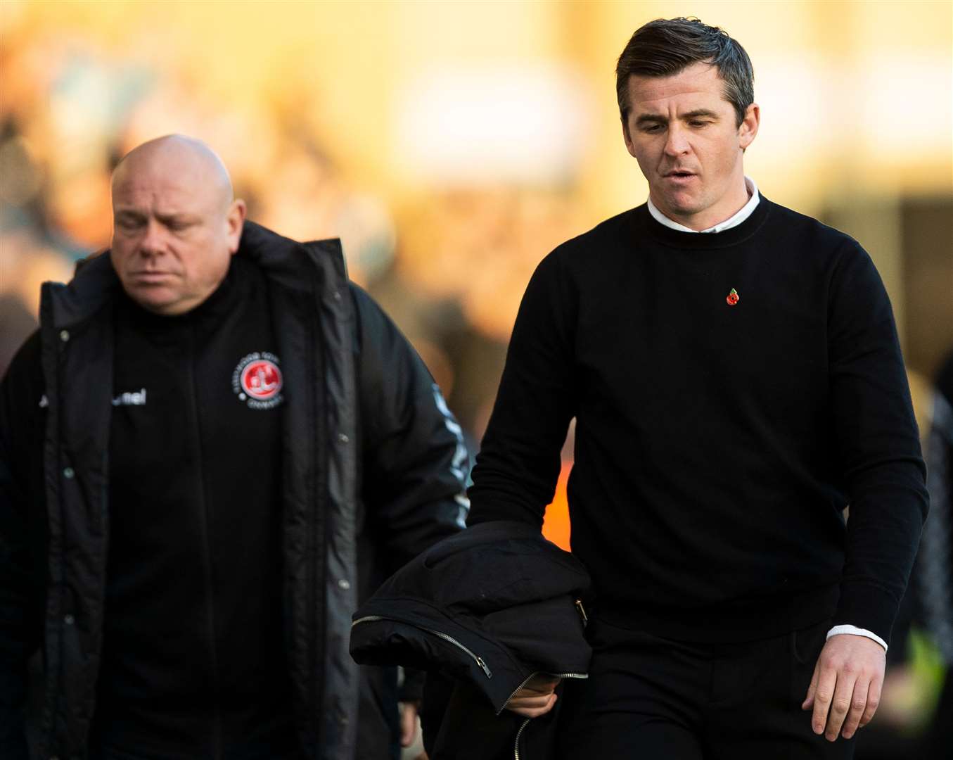 Gills gave Fleetwood manager Joey Barton plenty to ponder at half-time Picture: Ady Kerry