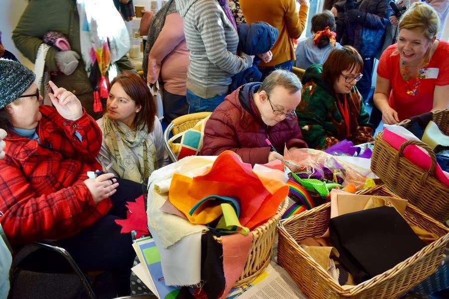 A workshop at the open day