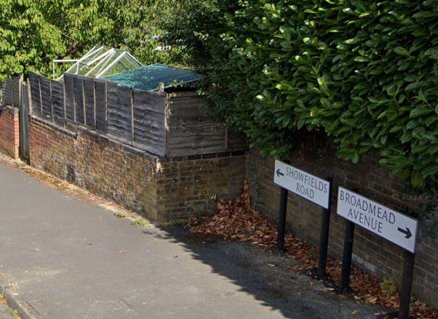 Showfields Road in Tunbridge Wells. Picture: Google Maps