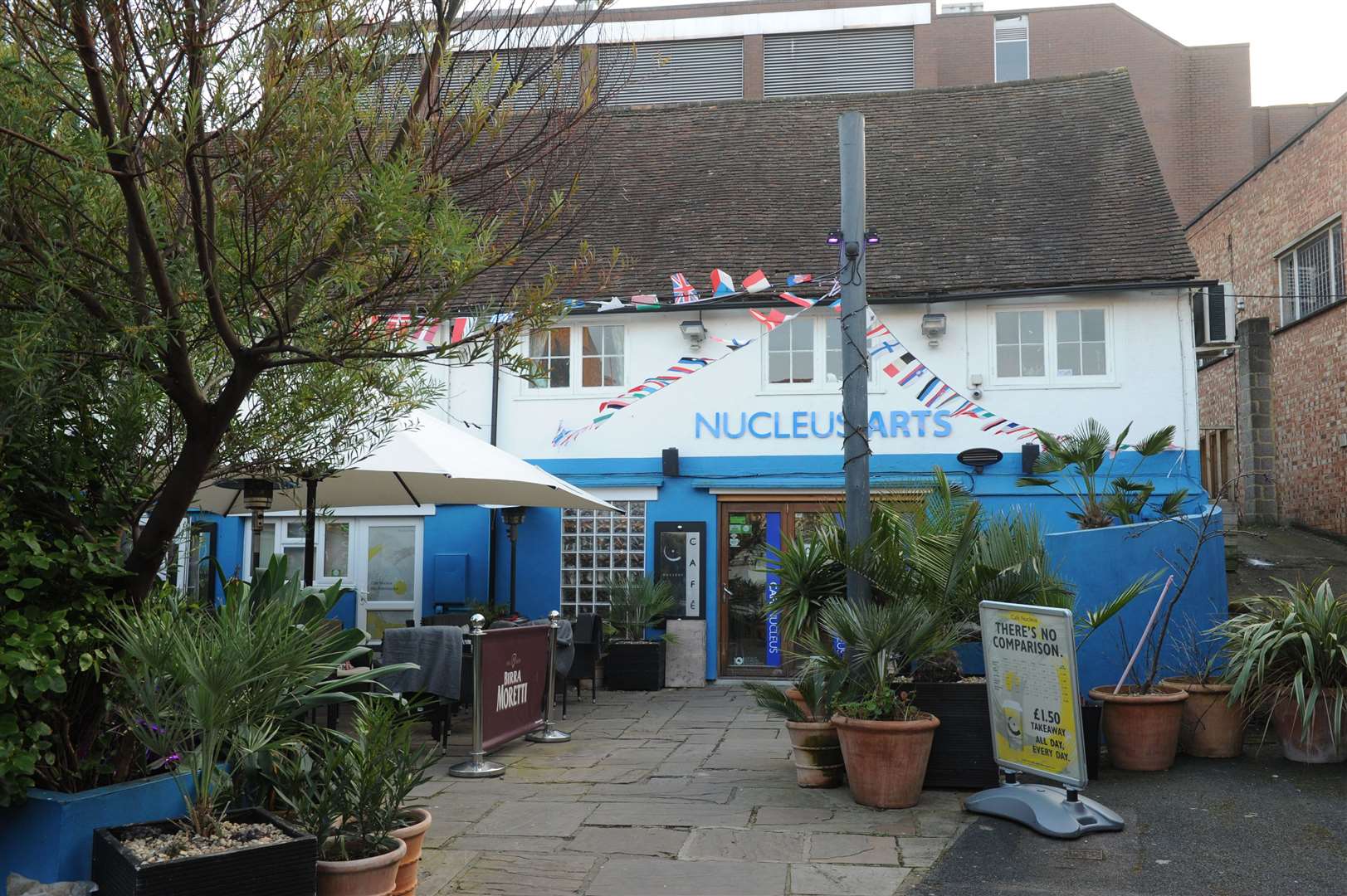 Nucleus Arts Centre & Cafe Nucleus, High Street, Chatham. Picture: Steve Crispe