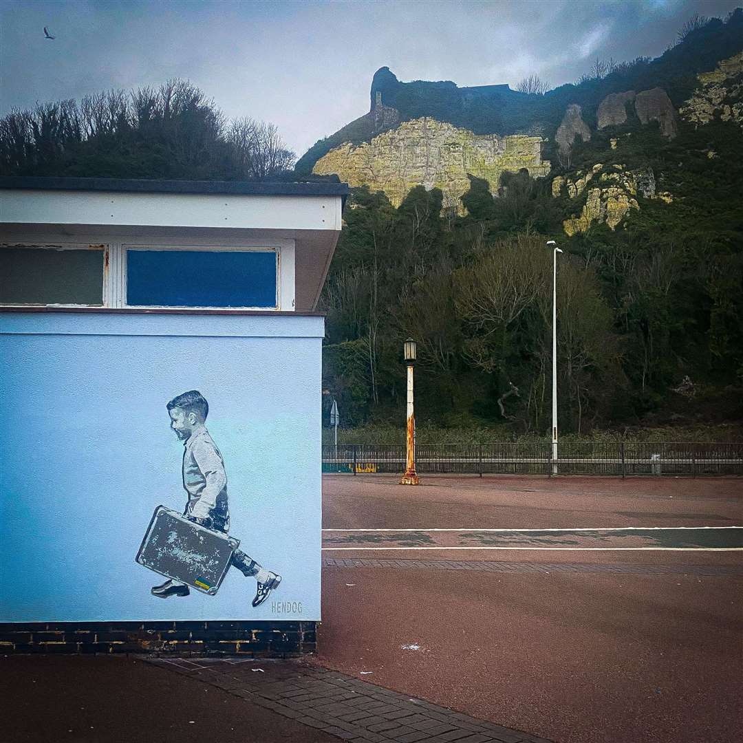 Another was added to the building named 'Pebbles Kiosk', but it has since been removed