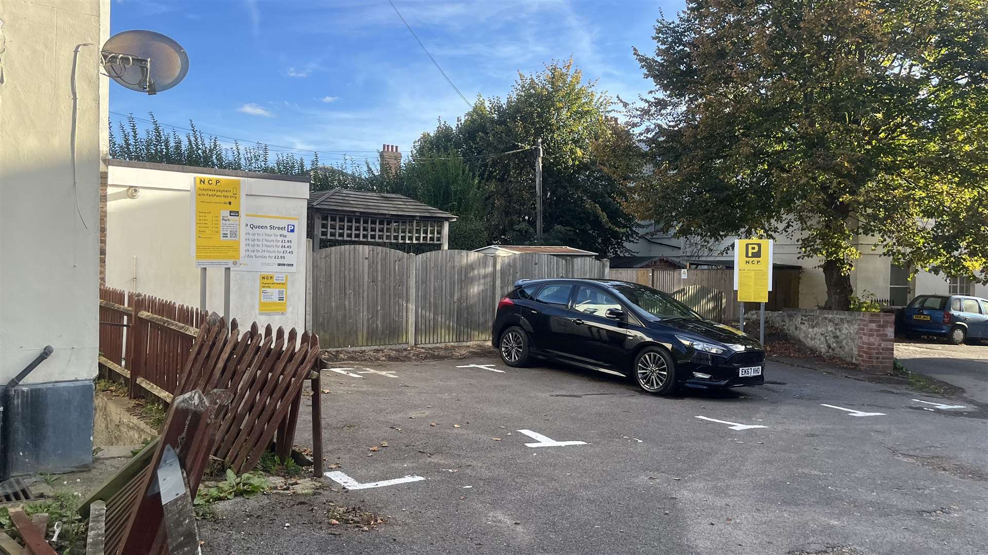 The new NCP car park in Queen Street