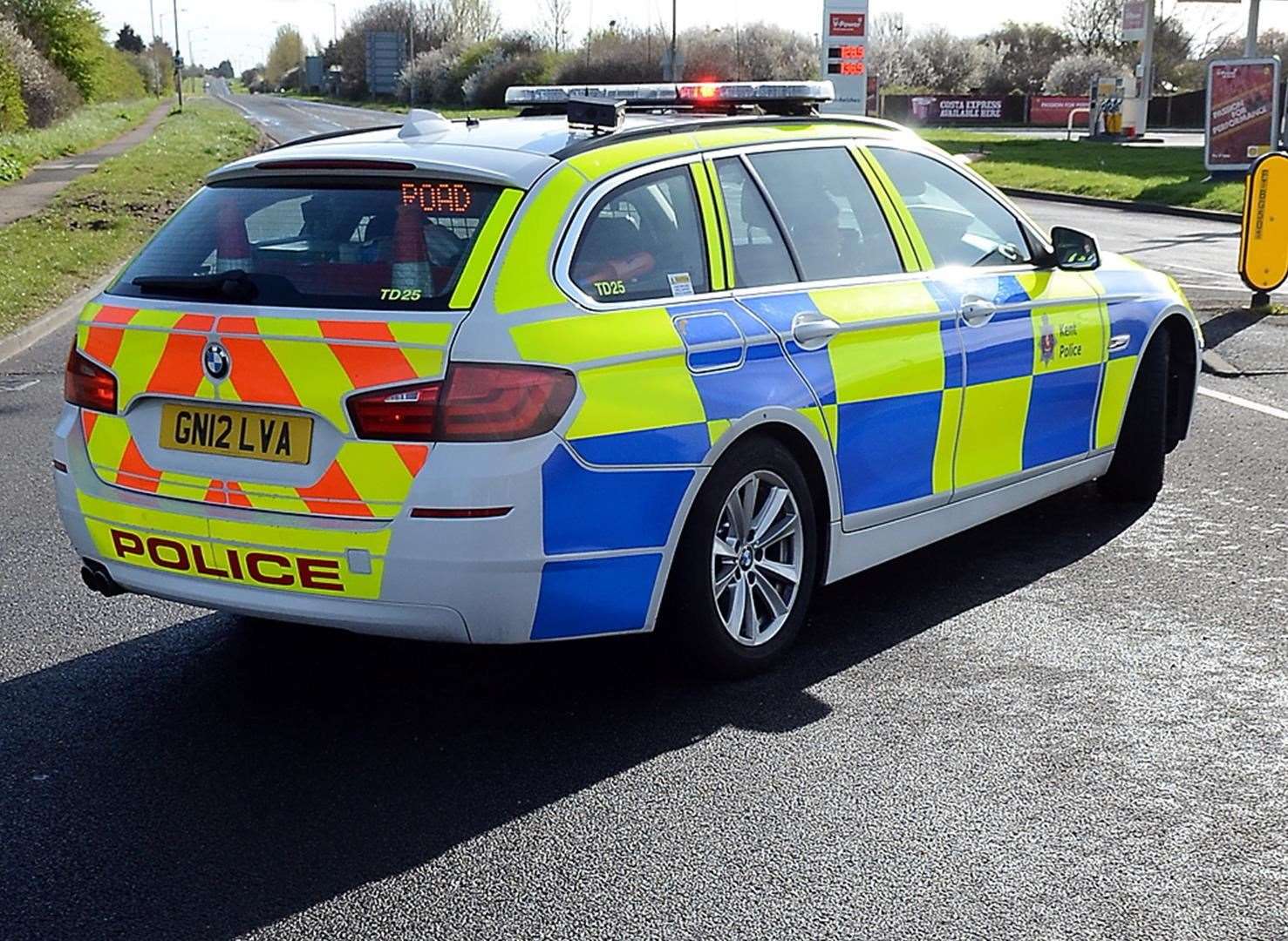 Kent Police stock image