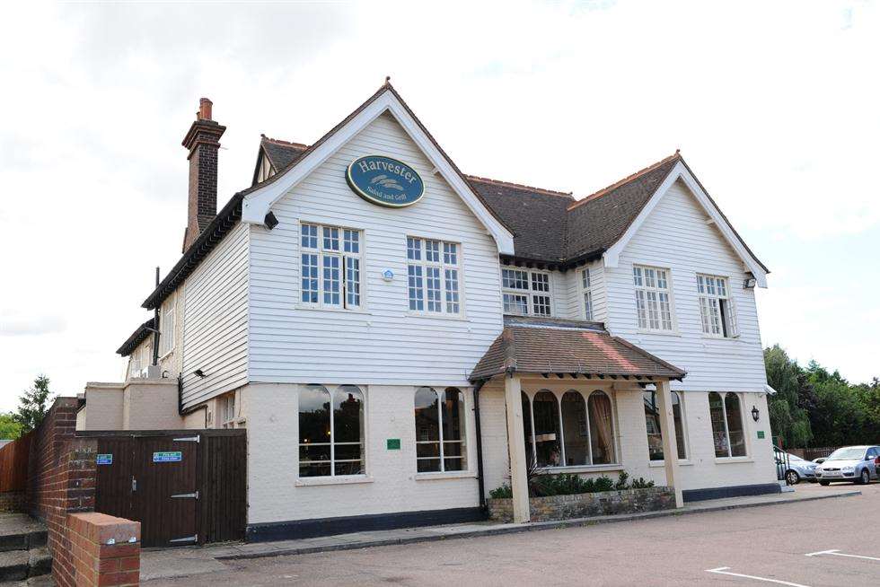 The Harvester was one of the places targeted by Saunders