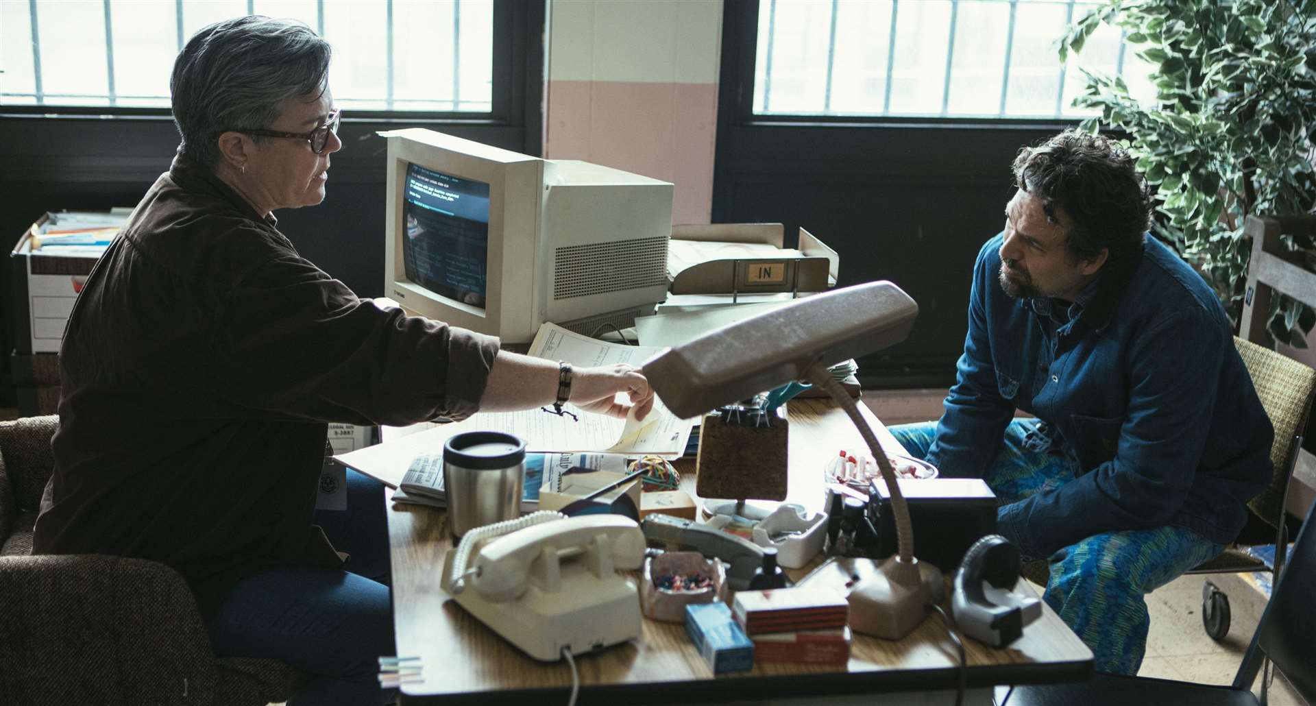 I Know This Much Is True. Pictured: Rosie O'Donnell as Lisa Sheffer and Mark Ruffalo as Dominick and Thomas Birdsey Picture: PA Photo/Home Box Office, Inc