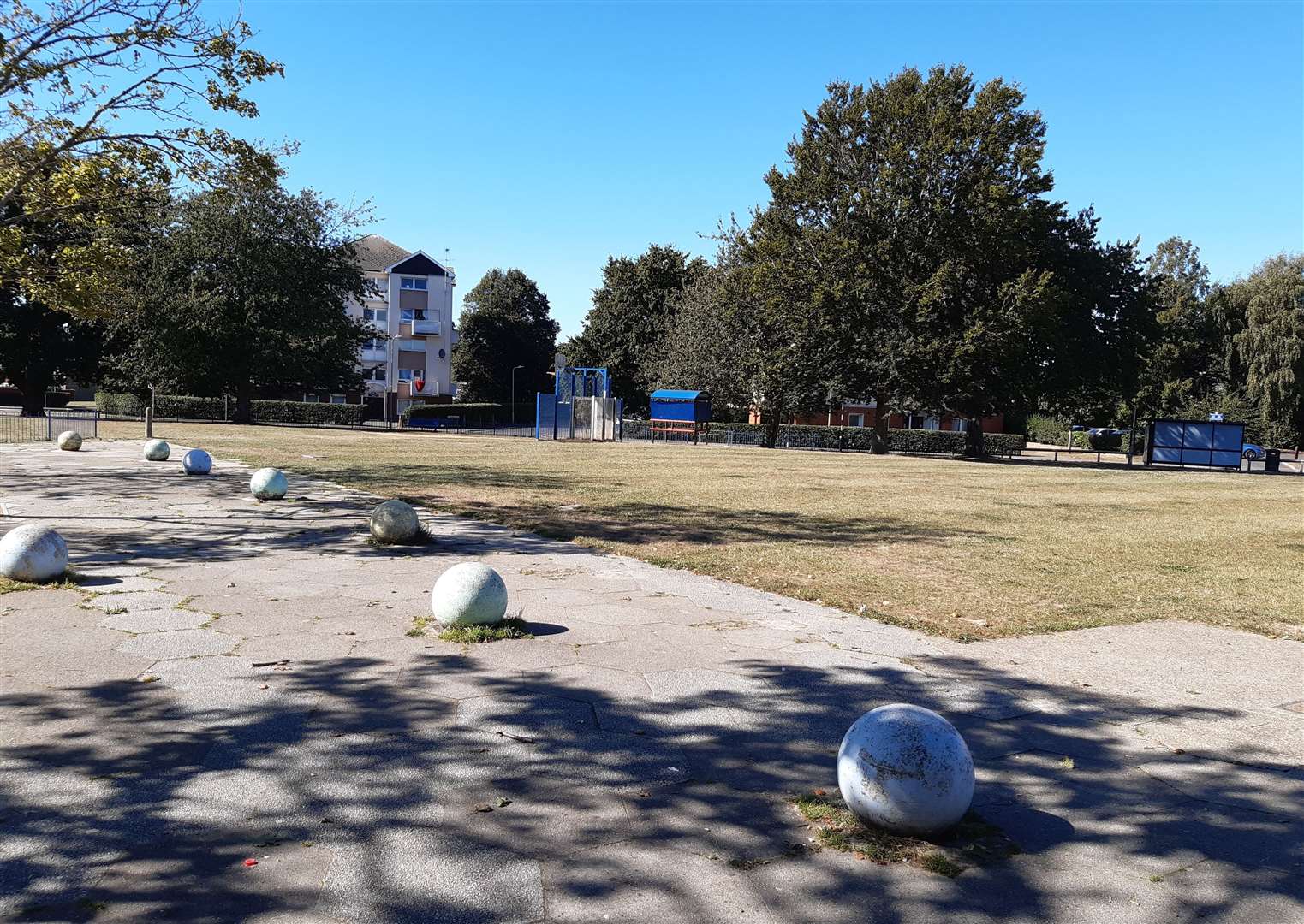 The site of the former Bockhanger Community Centre in Kennington