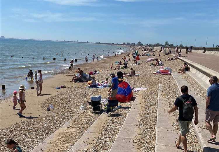 Dymchurch beach. Picture: Barry Goodwin