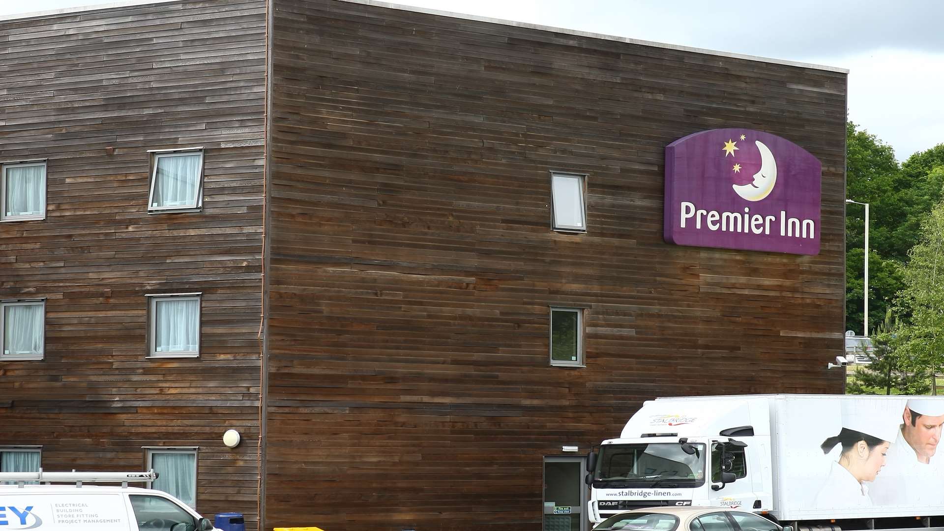 The incident happened at Ashford's Premier Inn