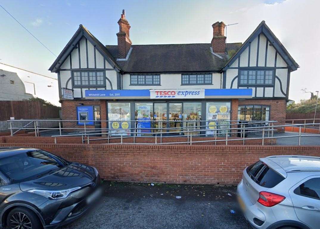 Tesco Express in Whitehill Road. Picture: Google Maps