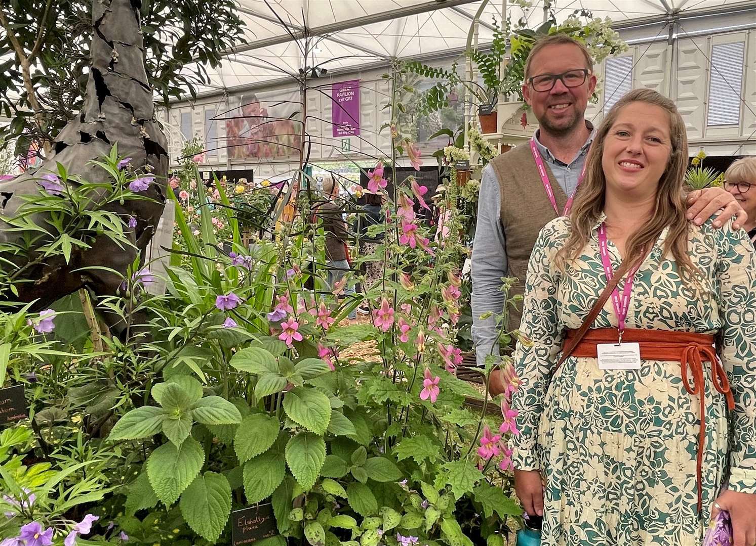 Steve Edney and Louise Dowle of No Name Nursery. Picture: Vikki Rimmer