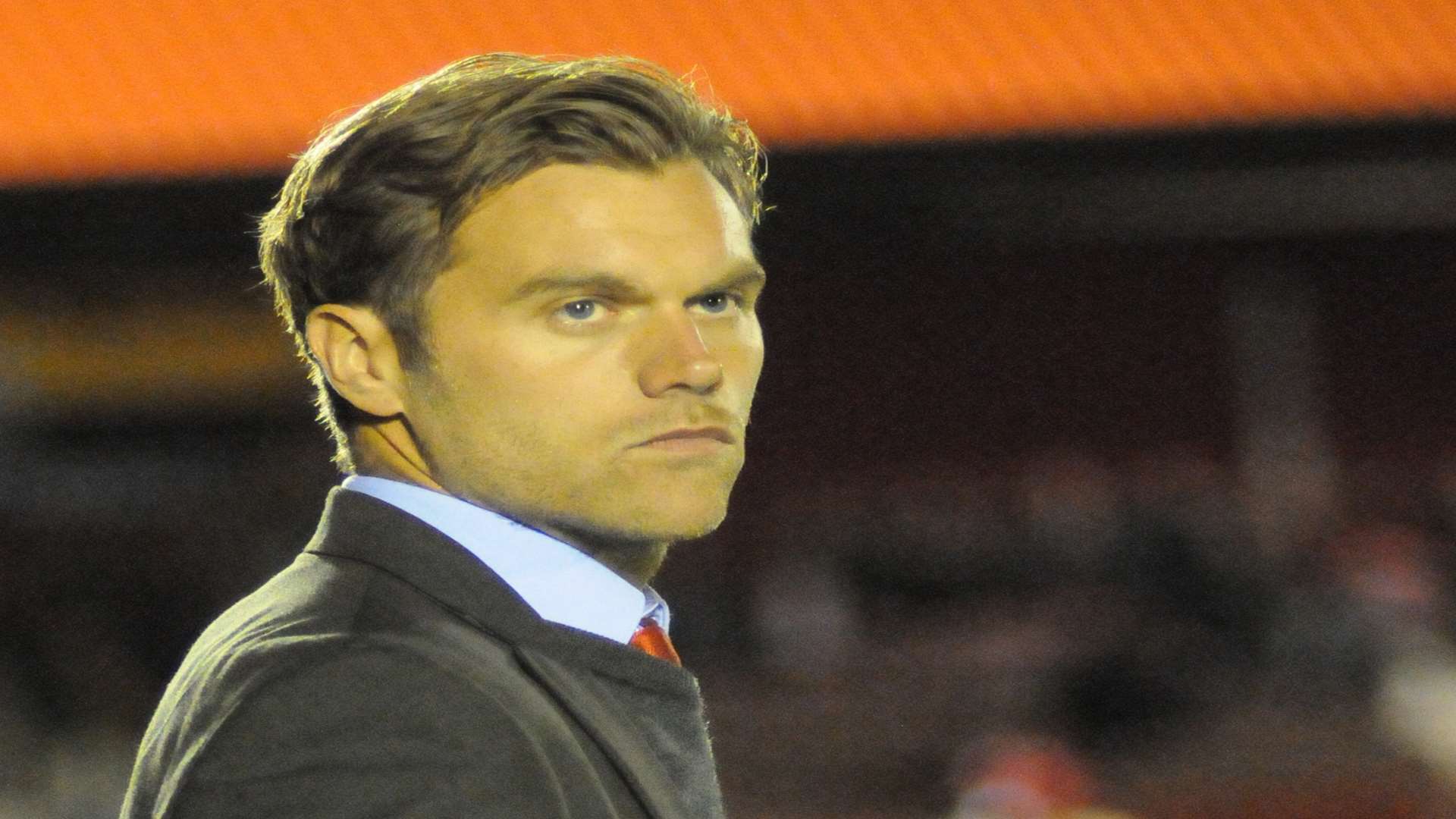 Ebbsfleet manager Daryl McMahon Picture: Steve Crispe