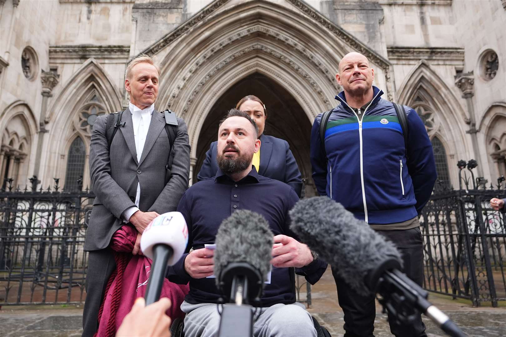 Martin Hibbert at the Royal Courts Of Justice (James Manning/PA)