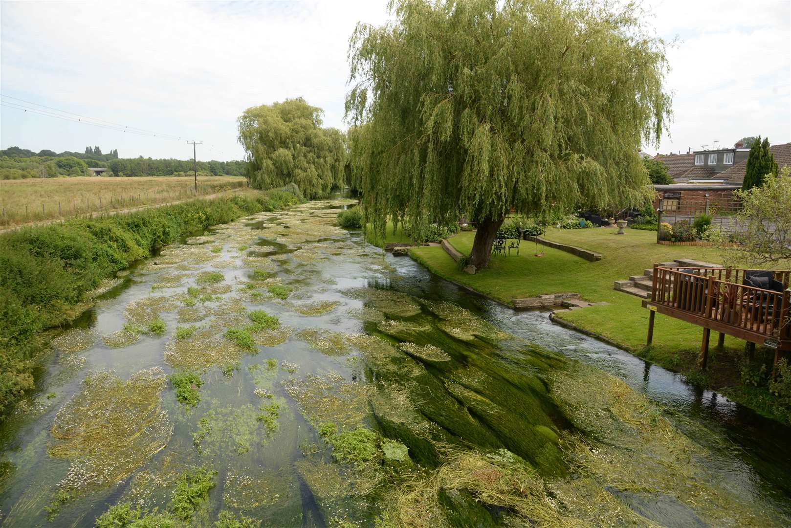 A view of the River Stour in Tonford Lane