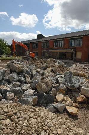 Site of the new Macmillan Cancer Care Centre taken in July 2008