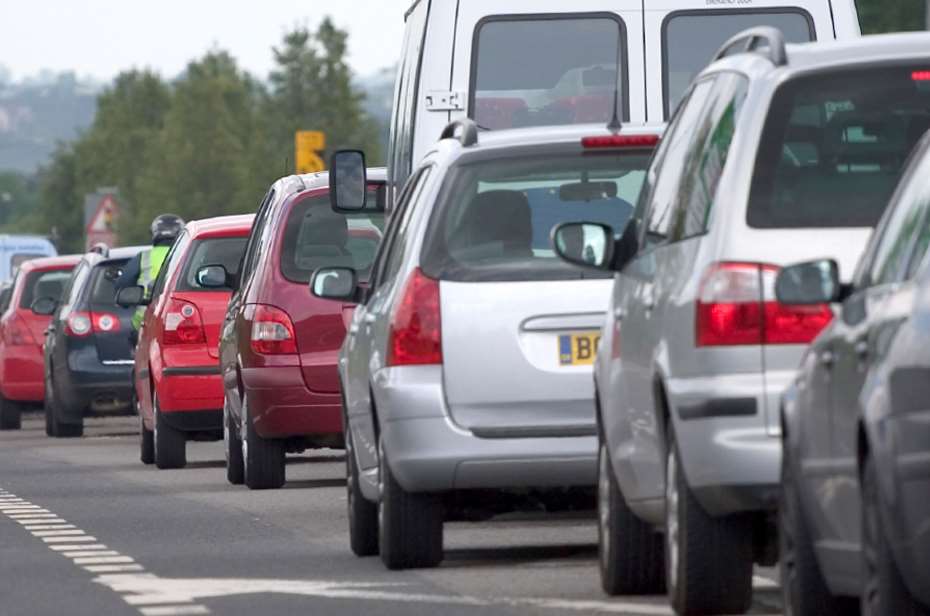 Drivers should approach the area with caution. Stock image