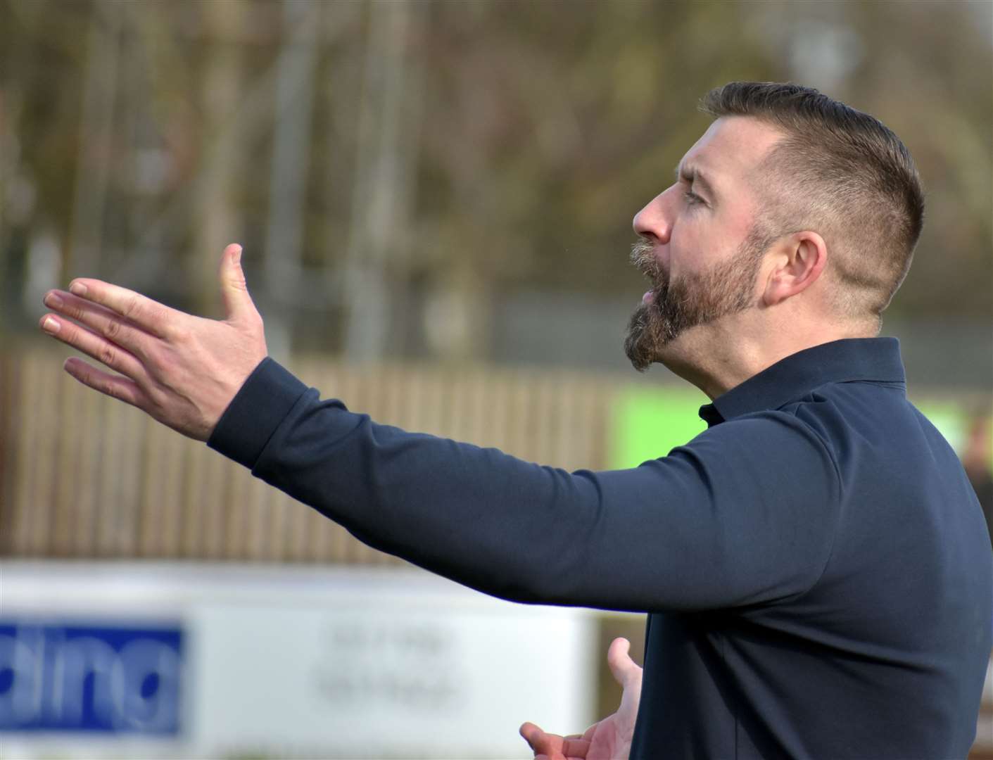 Sittingbourne manager Ryan Maxwell. Picture: Randolph File