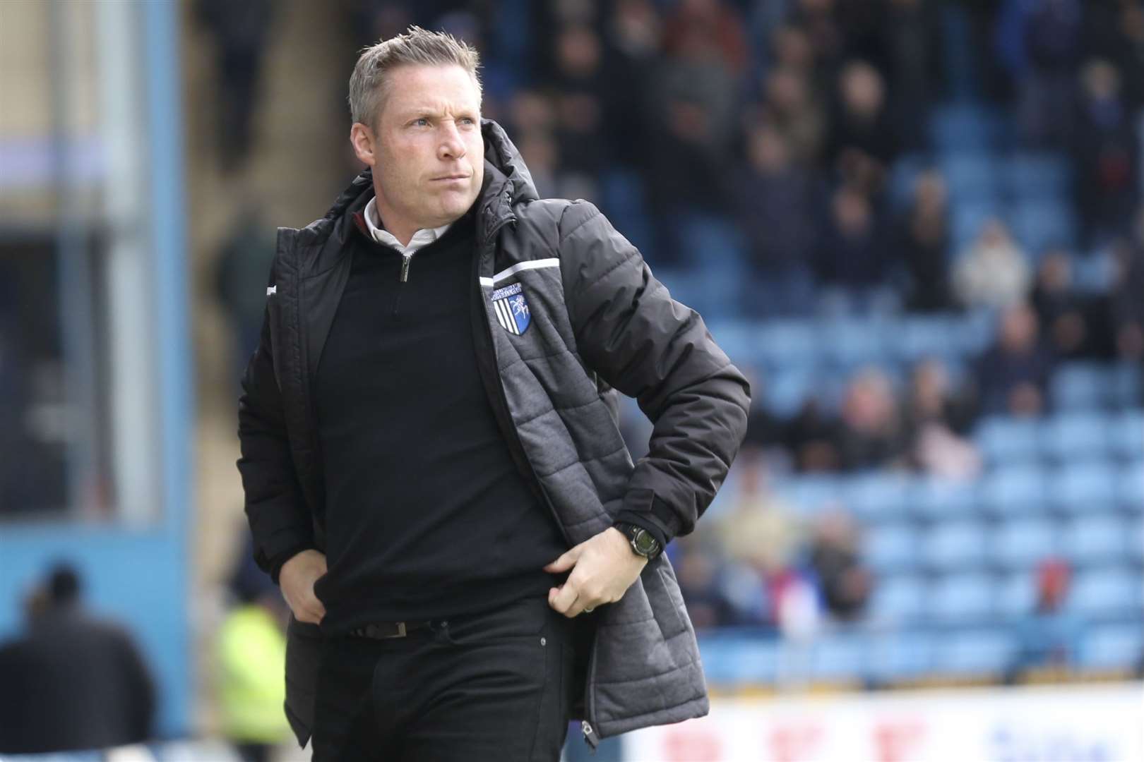 Gillingham manager Neil Harris questions his players standards in training before Saturday's game