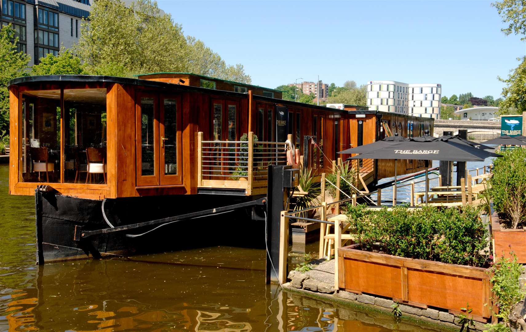 The Barge in 2010. It later changed name to become Embankments Picture: Matthew Walker