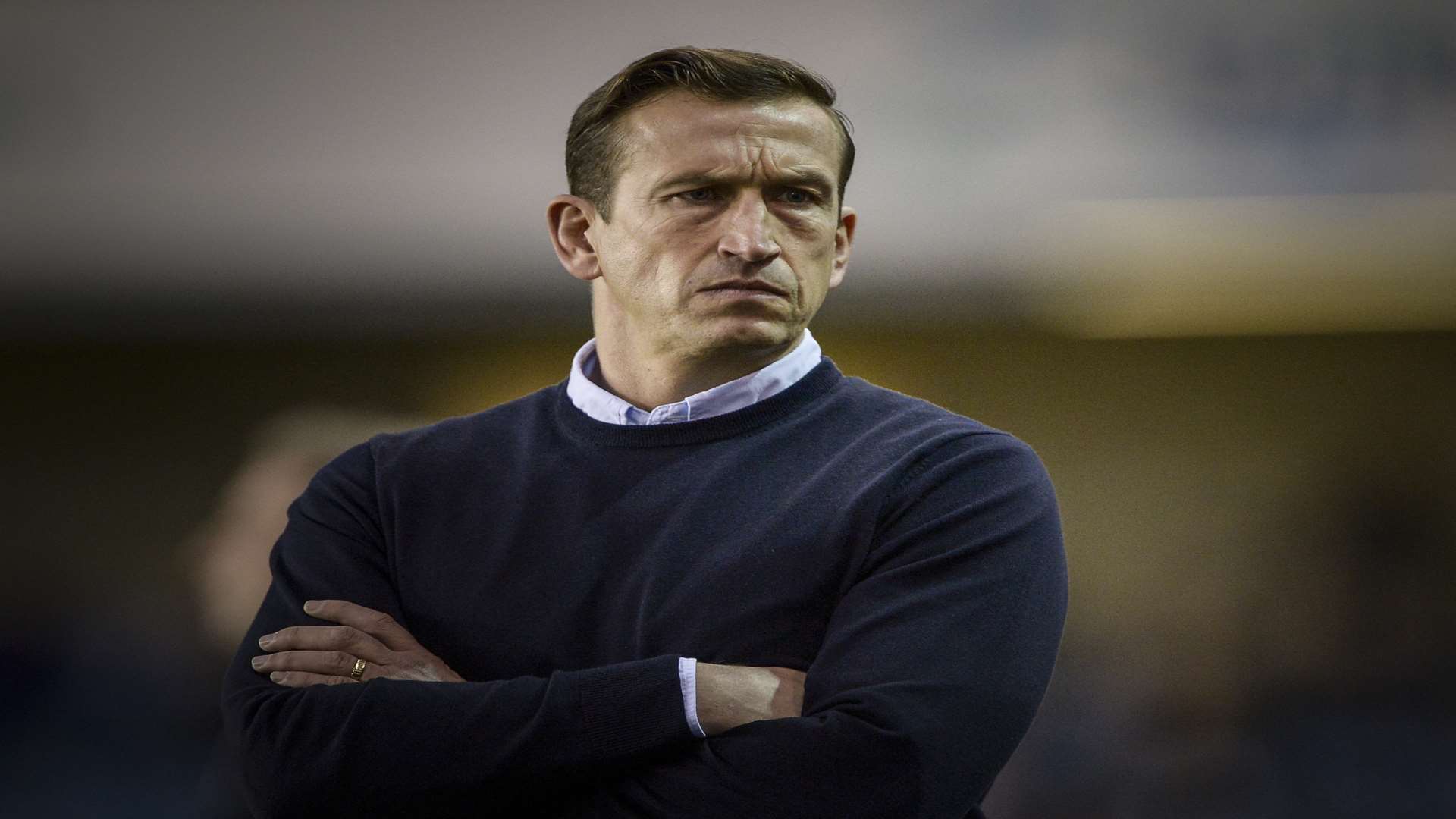 Gillingham manager Justin Edinburgh