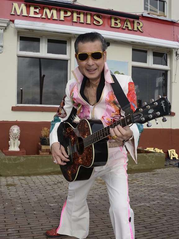 Tang Ma outside his new Memphis Bar and Diner, formerly The Oranges, in Ashford