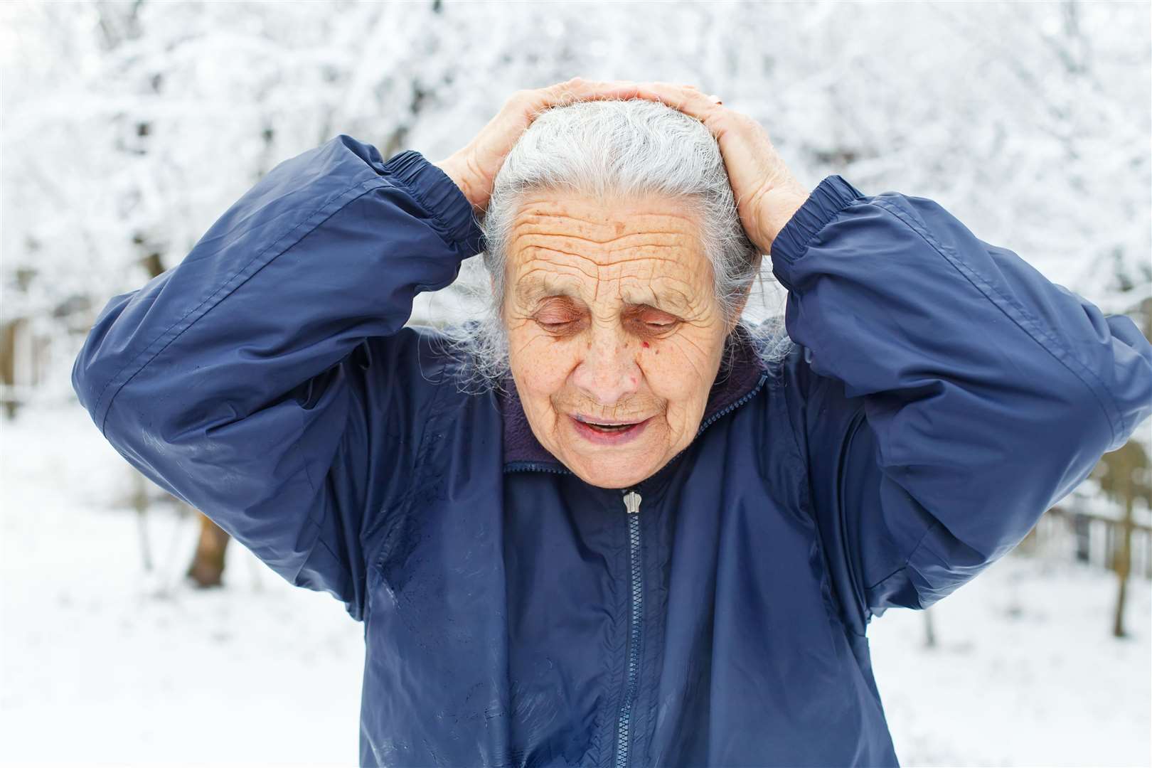 Persistent headaches are a warning sign of high blood pressure (Alamy/PA)