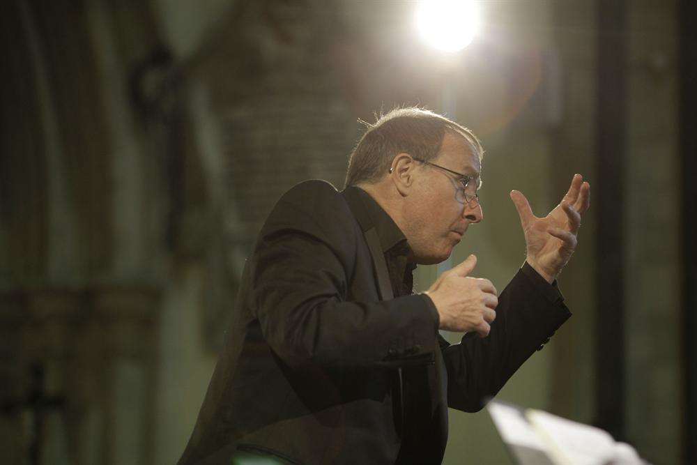 Conductor Nicholas Cleobury, who will co-run a choral course during the JAM on the Marsh arts festival.