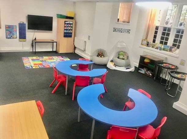 A primary school classroom in the new Serenity School, Maidstone. Picture: Serenity School