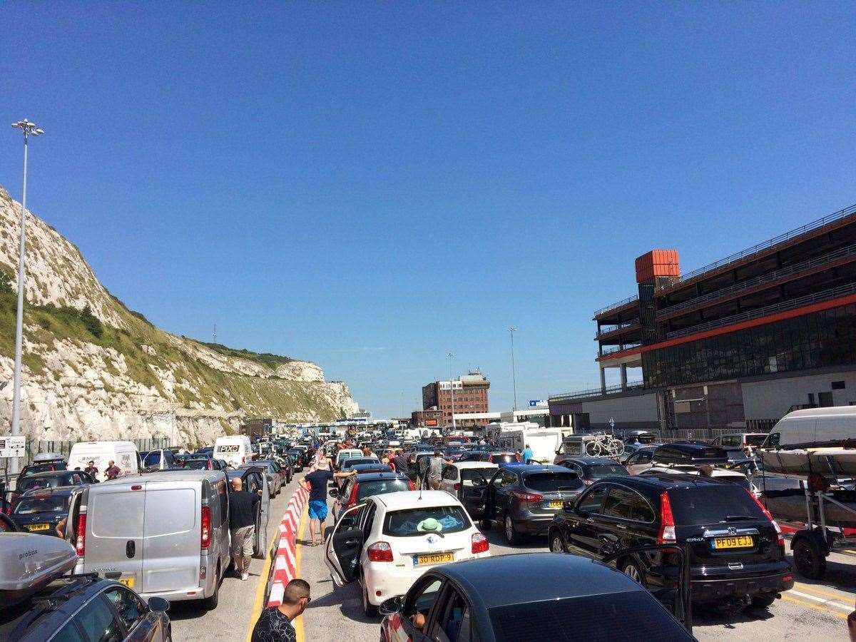 Increased passport checks, as well as pent-up demand, could see Kent's roads flooded with holiday-goers. Archive picture: Nadine Hudson