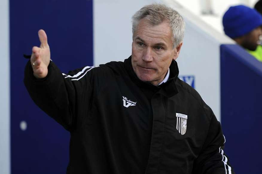 Gillingham manager Peter Taylor Picture: Barry Goodwin