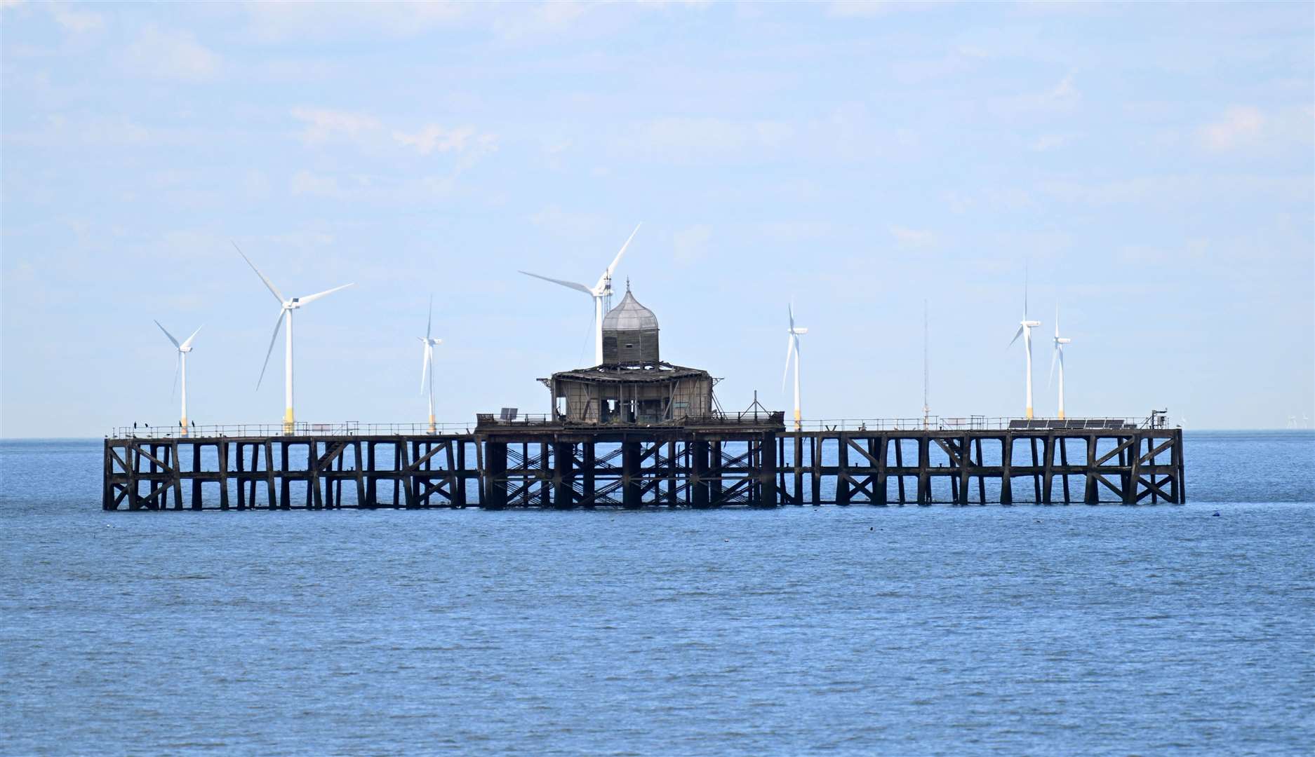 The structure has been cut off since the 1970s. Picture: Barry Goodwin