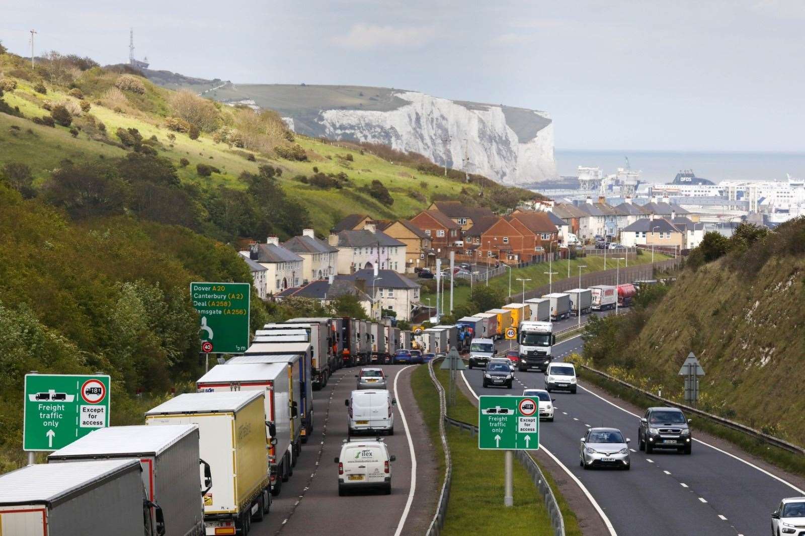 Dover TAP is in place. Photo: UKNIP