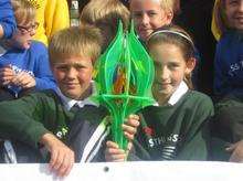 Schools Olympic torch