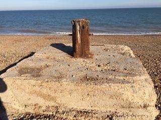 The slipway is thought to date back to the Second World War