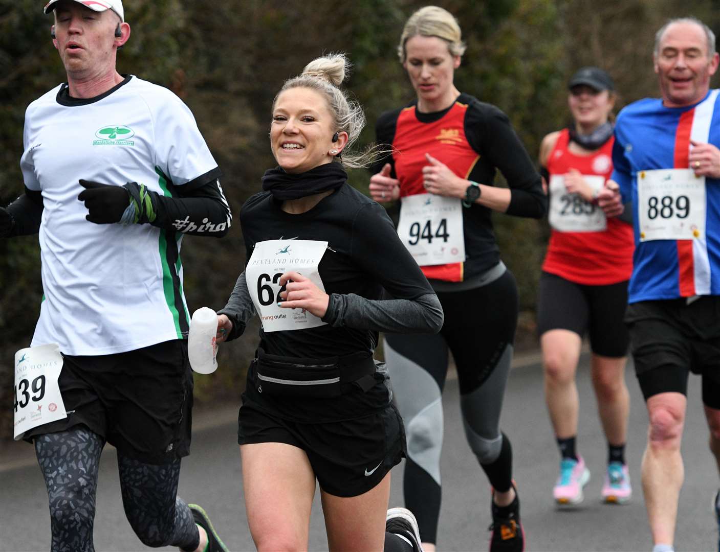 Race action with a smile. Picture: Barry Goodwin (54455428)