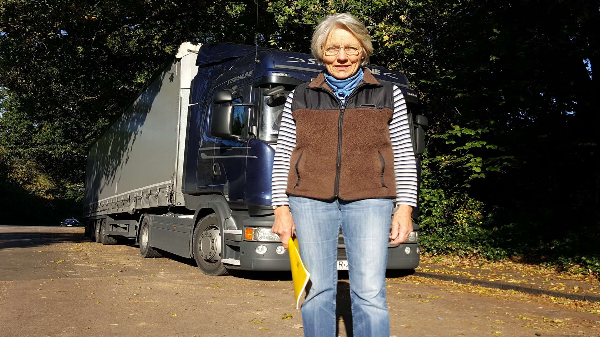 Christine Drury, Westwell parish council chairman