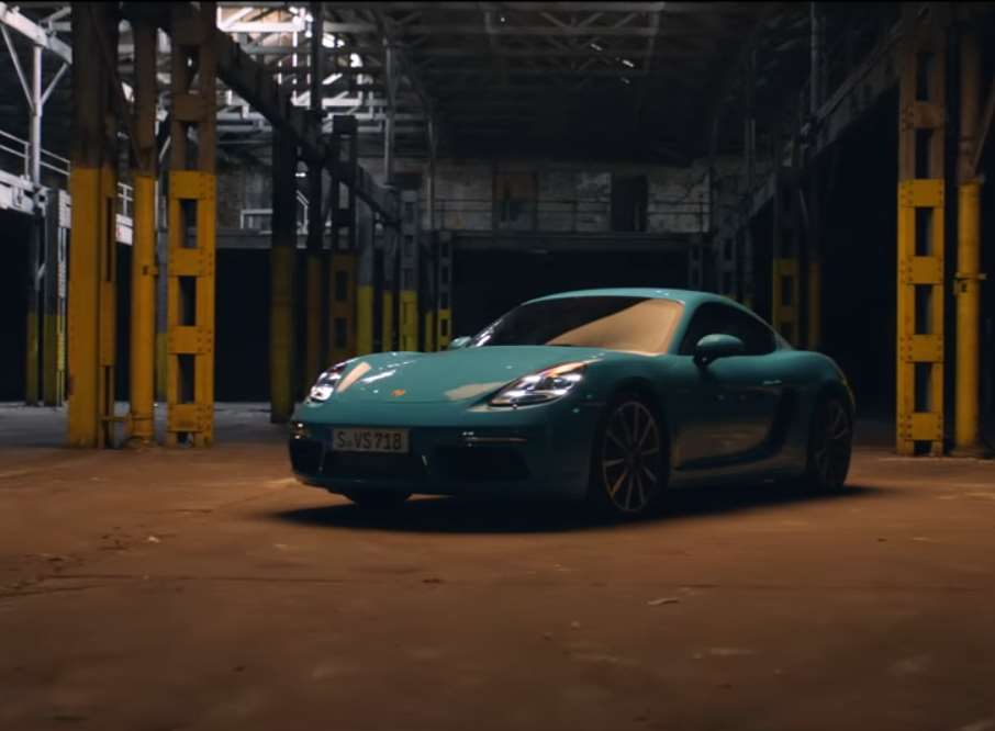 The Porsche 718 Cayman. Credit: Porsche