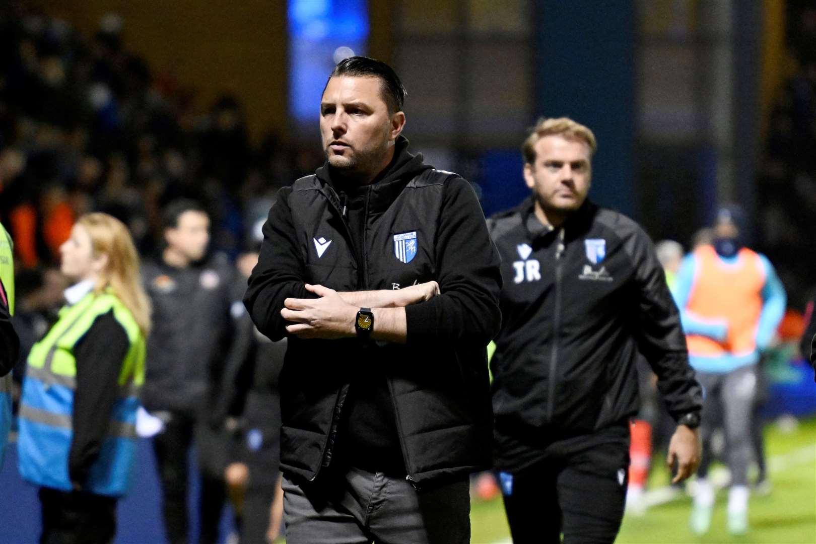 Gillingham manager Mark Bonner still searching for a much-needed win Picture: Barry Goodwin