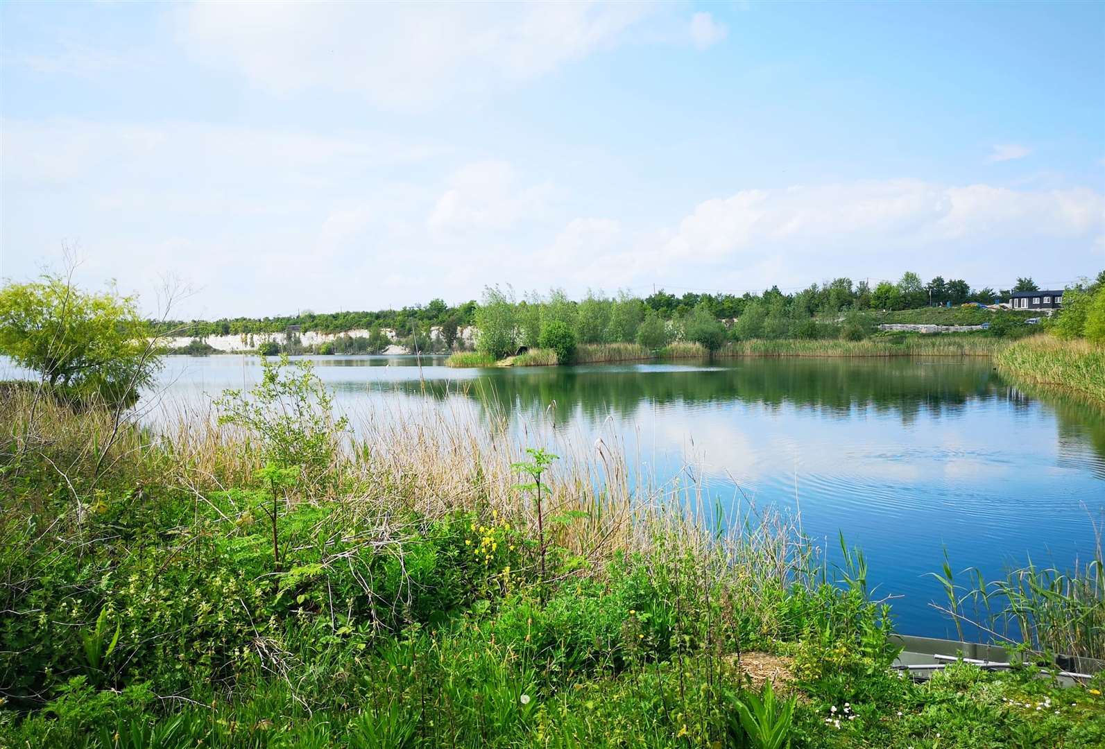 Buckland Lake - which could be the site of an artificial reef