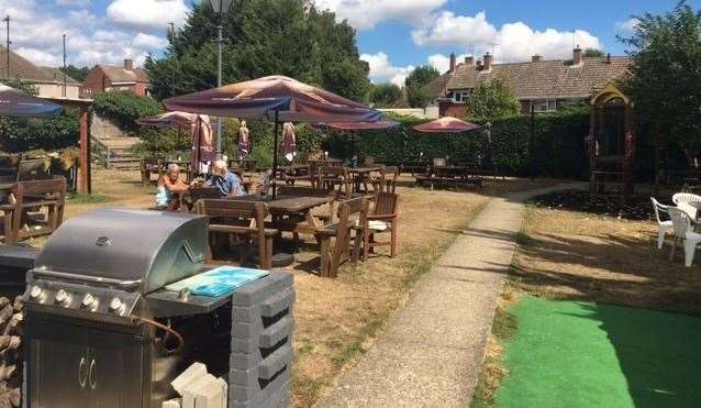 I’m not sure how often it is fired up but there’s a large barbecue in the back garden