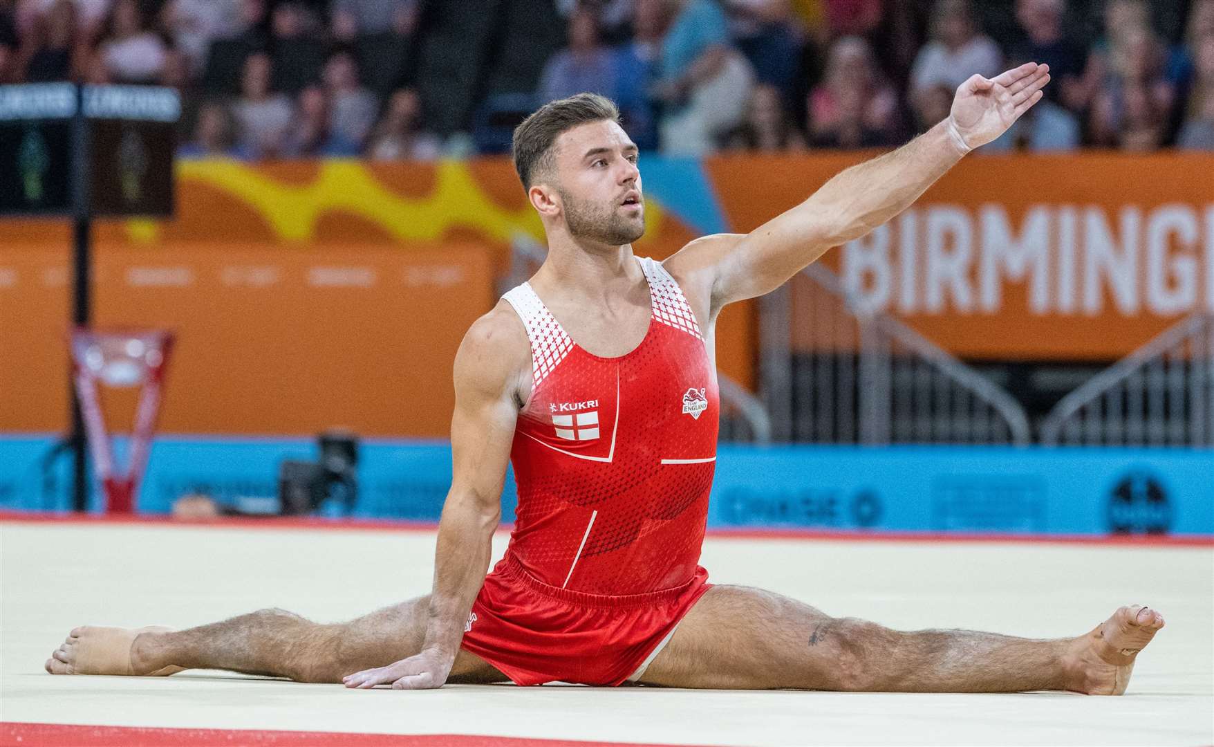 Gravesend's Giarnni Regini-Moran in action at the Commonwealth Games Picture: Team England