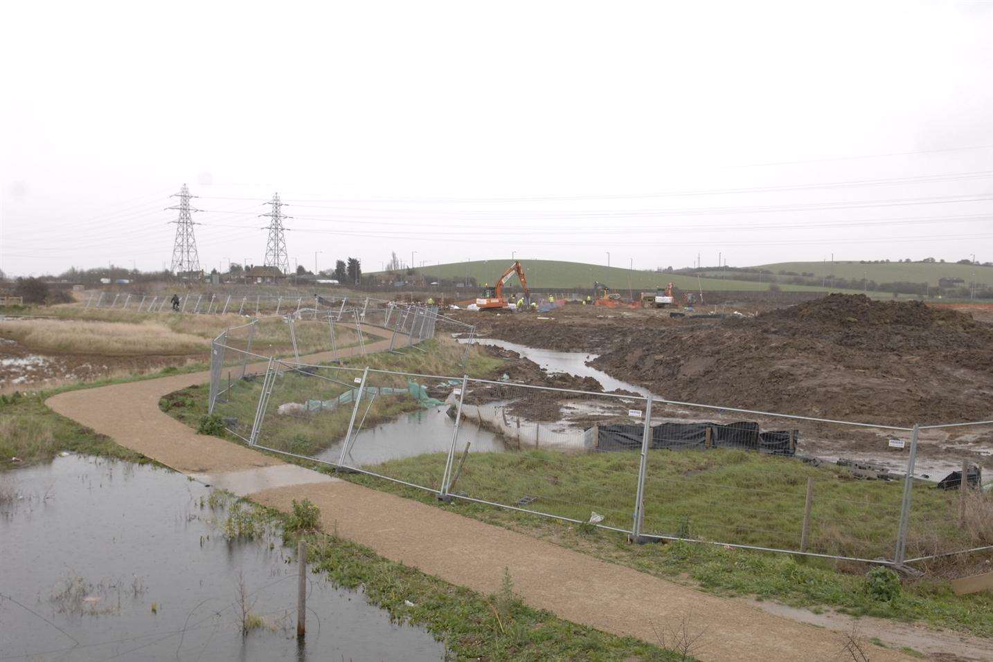 The Neats Court site near Morrisons in Queenborough.