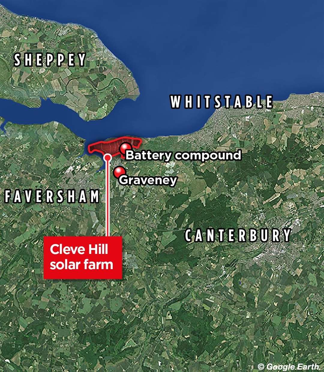 Cleve Hill Solar Park was set to be Kent’s largest solar facility, but Low Carbon’s plans are larger