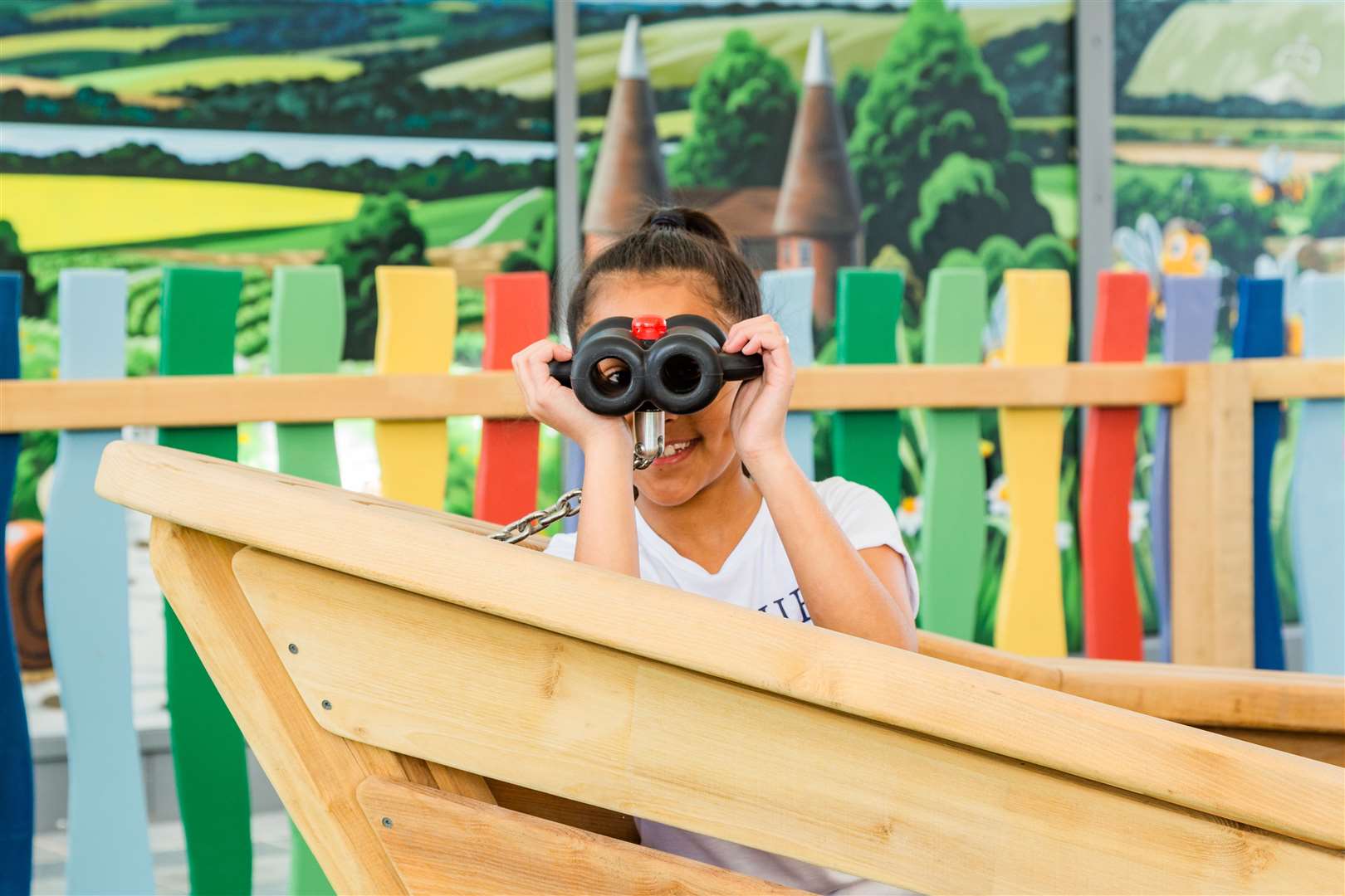 Children from John Wallis were the first to test the new play park (10956556)