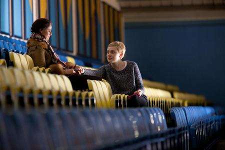 Dakota Fanning as Tessa and Kaya Scodelario as Zoey in Now Is Good. Picture: PA Photo/Warner Bros. Entertainment, Inc