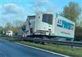 Lorry crashes in Op Brock queue