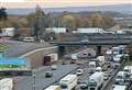 Major delays at Dartford Crossing 